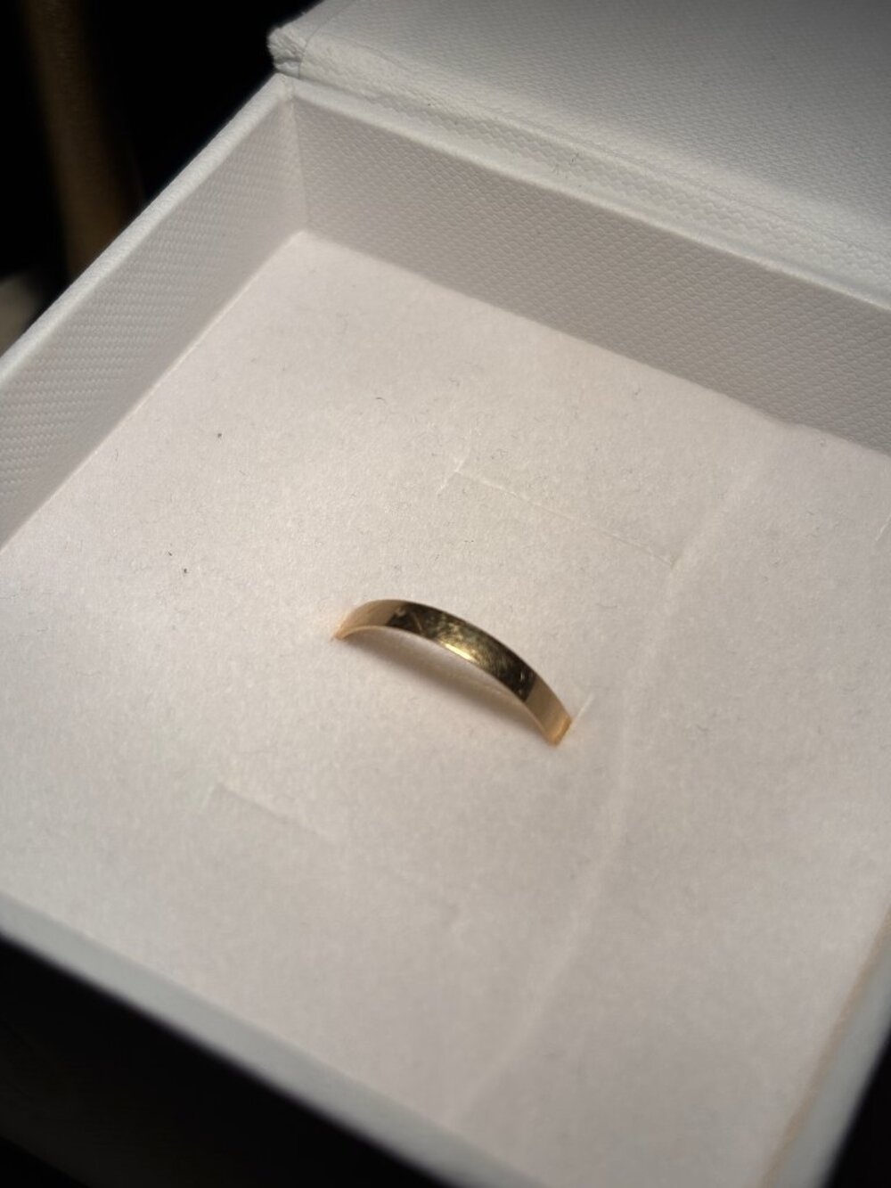 Bold Stacker 14K solid Gold - Picture 8 of 14